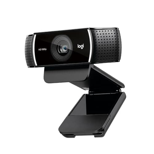 Webcam PC Logitech C922x HD Pro, vidéo Full HD 1080p/30fps ou 720p/60fps, correction de la lumière HD, fonctionne avec Microsoft Teams, Google Meet, Zoom,...