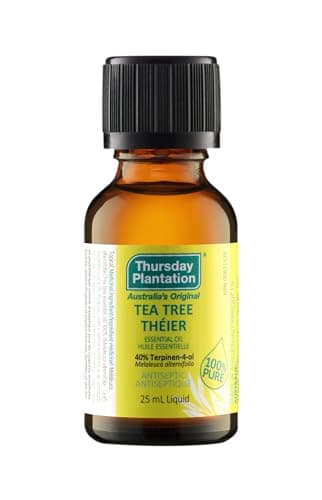 Huile d'arbre à thé 100 % pure de Thursday Plantation - Idéale pour les coupures mineures, les abrasions, les piqûres d'insectes, les piqûres et les irritations cutanées - Huile essentielle -...