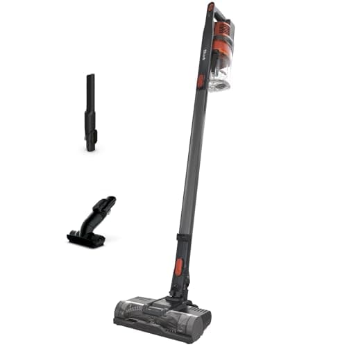 Shark IX140C Rocket Aspirateur à main vertical rechargeable sans fil léger avec suceur plat et brosse plumeau pour les détails de voiture,...