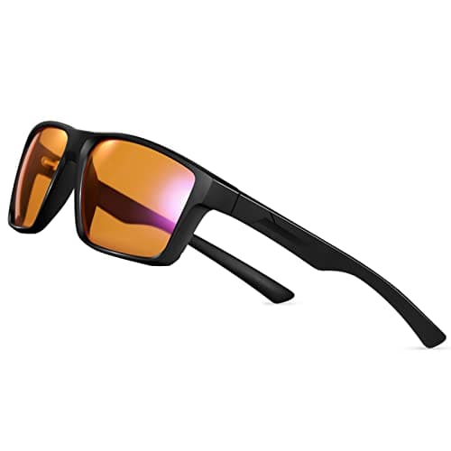Blue Light Blocking Gaming Glasses - Powerful Professional Filter, Anti-Fatigue, Anti-Glare, UV & Eyestrain Protection for Women & Men (Video...