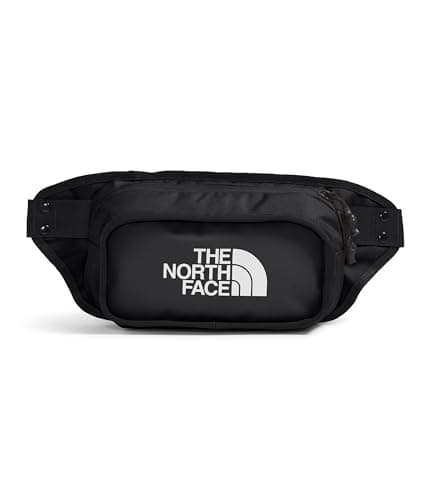 THE NORTH FACE Explore Hip Fanny Pack – Sans PFAS, TNF Noir/TNF Blanc-NPF, Taille Unique
