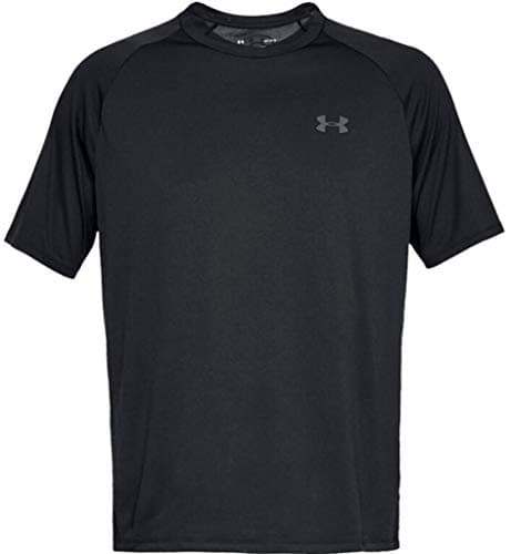 Under Armour Men's Velocity 2.0 Short Sleeve T Shirt, (001) Black / / Pitch Gray, X-Large