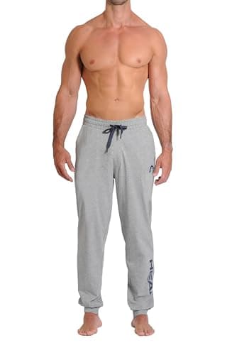 Head Pantalon de jogging athlétique pour homme (Gris, L)