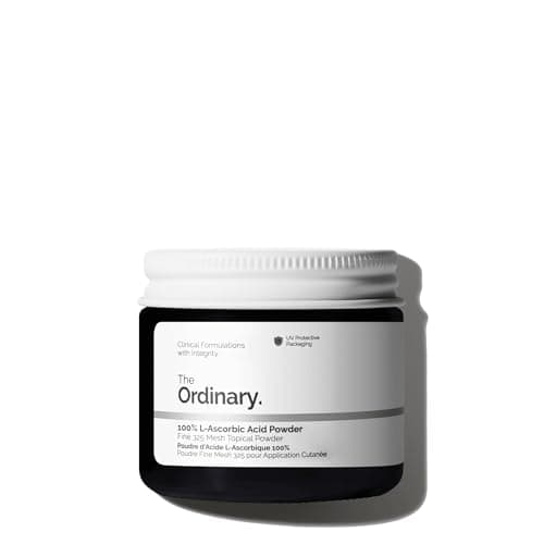 The Ordinary 100% L-Ascorbic Acid Powder, Vitamin C Treatment for Anti-Aging, 20 g