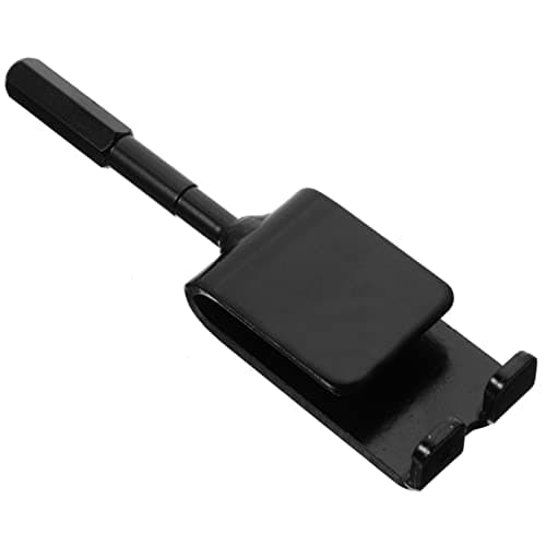 SEWOART Adaptateur de perceuse à ancre à glace pour équipement de pêche sur glace compatible avec les perceuses à percussion électriques 6,29 x 1,57 x 0,78 pouces Tourne-clou pour installation de tente et de camping