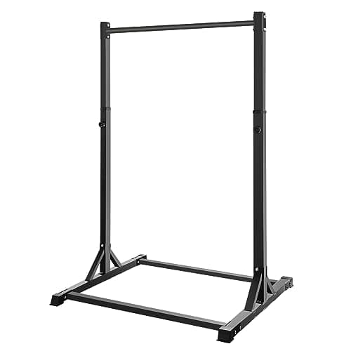 Pull Up Station Bongkim Power Tower Portable Pull Up Bar for Home Gym Chin Up Bar Pull Up Tower Station 330LBS (Black)