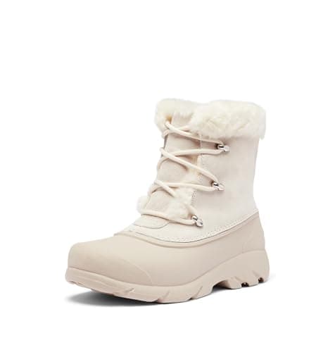 Sorel Women's Snow Angel, Chalk/Light Clay, 8
