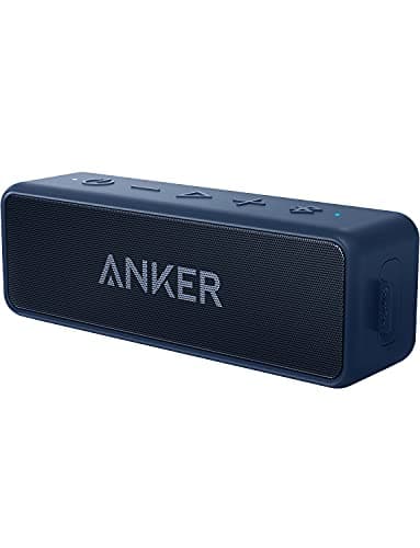 Soundcore 2 12W Portable Wireless Bluetooth Speaker by Anker: Better Bass, 24-Hour Playtime, 66ft Bluetooth Range, IPX7 Water Resistance & Built-in...