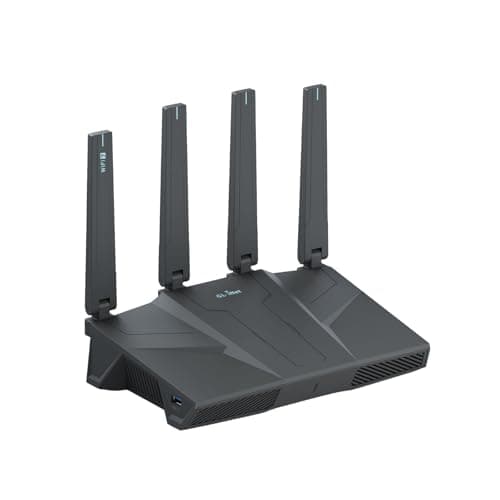 GL.iNet GL-BE6500 (Flint 3e) WiFi 7 Router, High-Speed WiFi Router for Wireless Internet w/VPN, 5 x 2.5G Ethernet Port for Fiber Optic Modem, Long...
