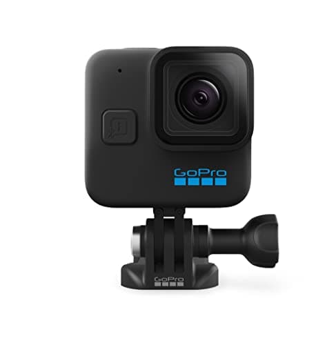 GoPro HERO11 Black Mini - Caméra d'action étanche compacte avec vidéo Ultra HD 5,3K60, captures d'images 24,7MP, capteur d'image 1/1,9", diffusion en direct,...