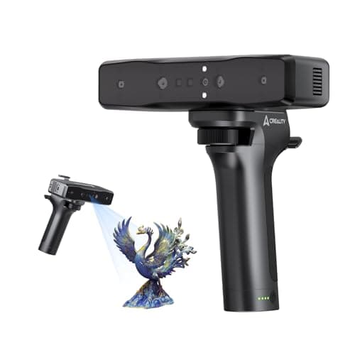 Scanner 3D Creality CR-Scan Otter Lite pour l'impression 3D, numérisation à image haute 30ps alimentée par l'IA, numérisations couleur 24 bits, numérise des objets de 20 mm à...