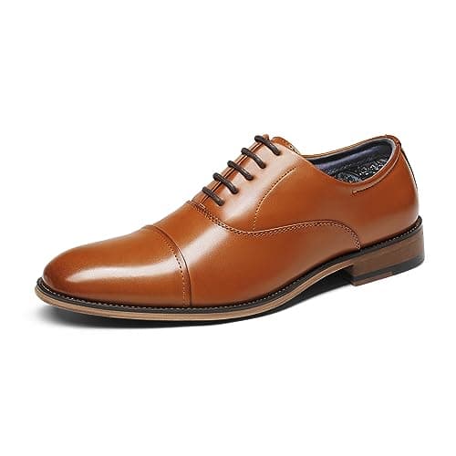 Bruno Marc Chaussures habillées Oxfords pour hommes, taille 11, marron, Louis_2
