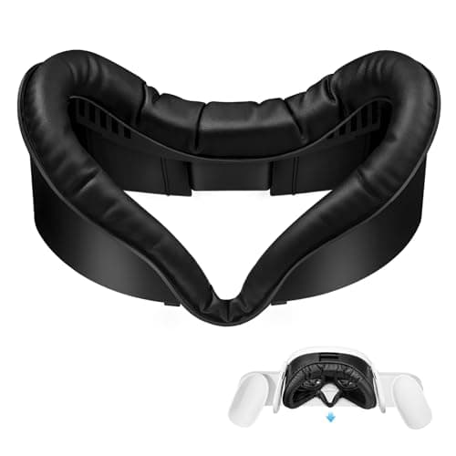 SUPERUS Upgraded Facial Interface & Face Cover Pad Compatible with Meta/Oculus Quest 3 Accessories, Unique Design for Official Charging Dock,...