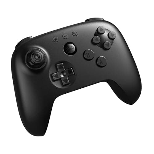 Contrôleur Bluetooth 8BitDo 64 pour 3D analogique, Switch, Switch 2, Windows et Android (noir)