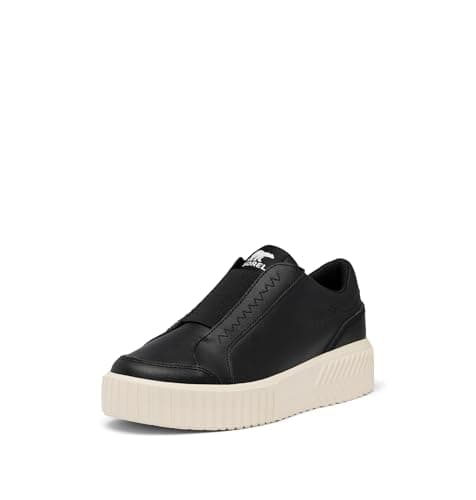 SOREL ONA Ave, Baskets à Enfiler pour Femme, Noir/Craie, 11