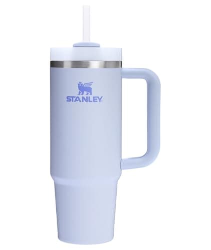 STANLEY Quencher H2.0 Gobelet avec poignée et paille 30 oz | Couvercle Flowstate à 3 positions | Porte-gobelet compatible pour les voyages | Isolation en acier inoxydable...