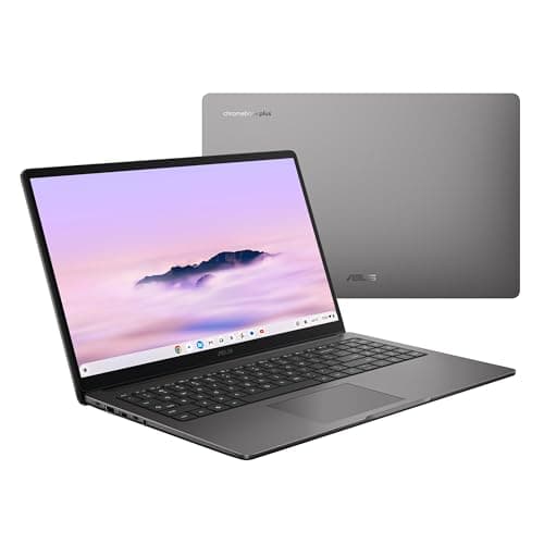 ASUS Chromebook Plus CX15 Laptop, 15.6” 16:9 FHD (1920 x 1080) Anti-Glare Display, Intel Core 3-N355 Processor, 128GB Storage, 8GB RAM, ChromeOS,...