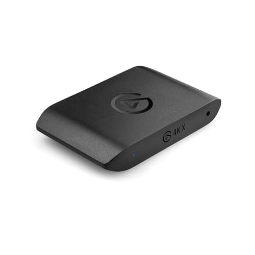 Elgato 4K X – Capture Up to 4K144 with Ultra-Low Latency on PS5/Pro, Xbox Series X/S, Nintendo Switch 2, OBS and More, HDMI 2.1, VRR, HDR10, USB...