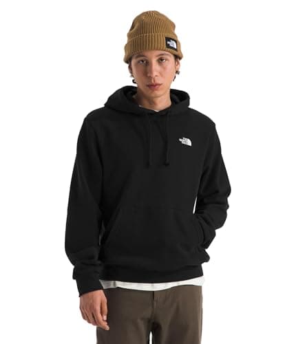 The North Face Evolution Simple Dome Sweat à capuche pour homme | Capuche 2 pièces avec cordon de serrage réglable, poche kangourou pour les mains, noir TNF, taille S