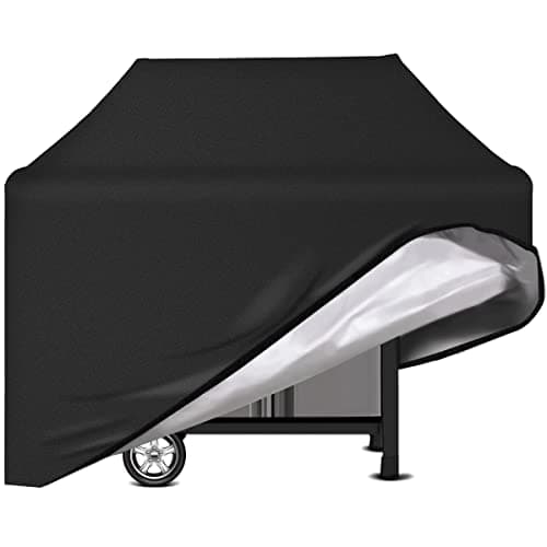 58 inch BBQ Cover, Waterproof Gas Grill Cover for Weber, Brinkmann, Char Broil, Holland & Jenn Air, Black(UV & Dust & Water Resistant, Weather...