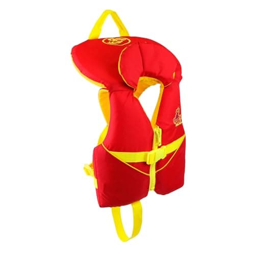 Stohlquist Infant Boating Life Jacket for 20-30 lbs, USCG Approved and Transport Canada Approved Type II PFD, Swim Vest for Boat Beach Pool...