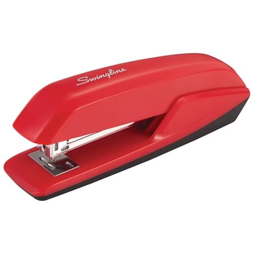 Agrafeuse Swingline, capacité de 20 feuilles, agrafeuse de bureau 545, rouge Rio (S7054510)