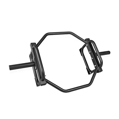 CAP Barbell Barre de piège olympique de 50 pouces | Barre hexagonale | Barre de haussement d’épaules | Barre de soulevé de terre | Noir