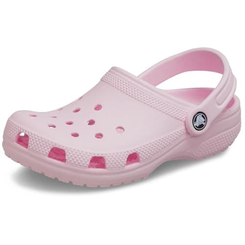 Crocs Unisex-Child Classic Clogs, Pink Milk, 4 Big Kid