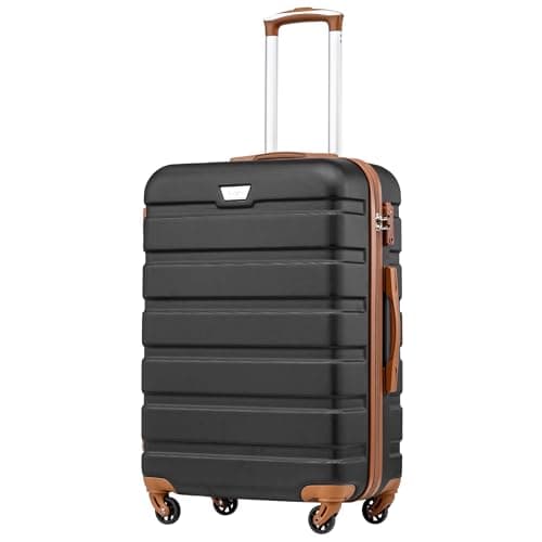 Coolife bagages à main valise Spinner Hardshell léger TSA serrure