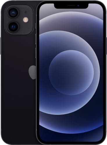 Apple iPhone 12, 64 Go, noir - Débloqué (renouvelé)