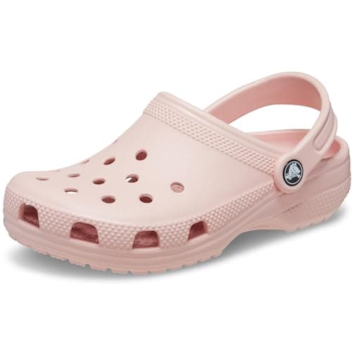 Crocs Sabots classiques unisexes pour adultes, sabots pour femmes et hommes, quartz, 6 femmes/4 hommes