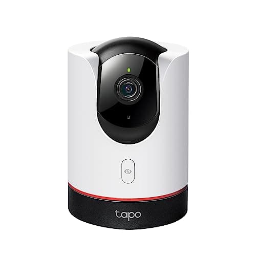 Tapo 2K QHD Pan/Tilt Indoor Security WiFi Camera, 360° Panoramic View, Human & Pet AI Detection, Night Vision w/Starlight Sensor, Physical Privacy...