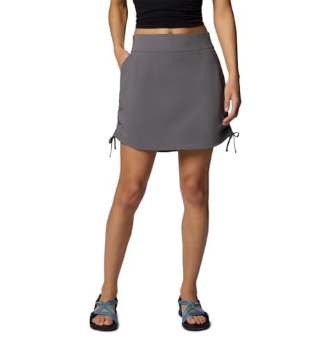 Columbia Womens All Seasons Ruched Skort, City Grey, Large