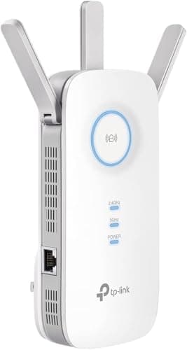 TP-Link AC1900 WiFi Extender (RE550), Covers Up to 2800 Sq.ft and 35 Devices, 1900Mbps Dual Band Wireless Repeater, Internet Booster, Gigabit...