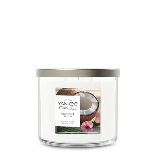 Yankee Candle 3 Wick Candle Jar, Scented Candle with up to 40 Hours of Burn Time, Premium Plant Wax Blend for Consistent Long Lasting Scent from...
