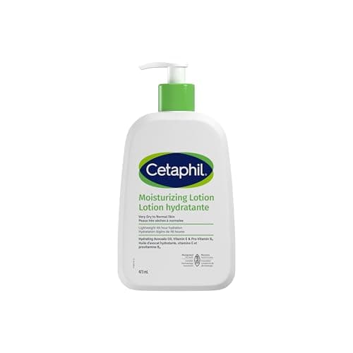 Lotion hydratante Cetaphil, lotion hydratante pour le corps et hydratant pour peaux sensibles et tous types de peaux, sans parfum, hypoallergénique, non comédogène,...