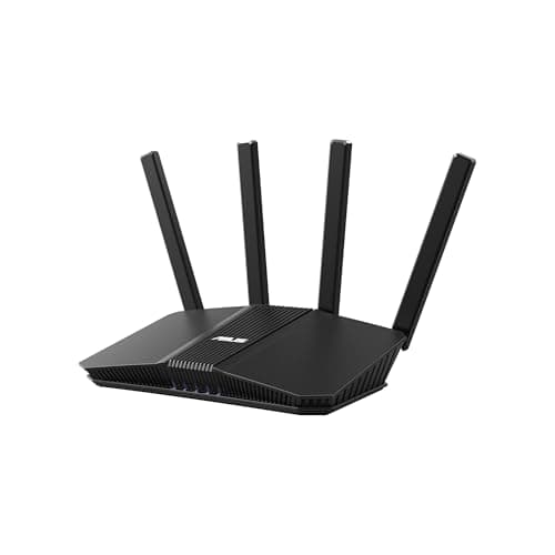 ASUS RT-BE58U WiFi 7 BE3600 AiMesh Extendable Router, 4K-QAM, MLO, AI Detection 2.5G Port, Four 1G Ports, Commercial-Grade Network Security,...