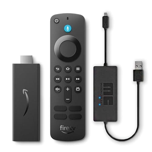 Amazon Fire TV Stick HD bundle with Made for Amazon, USB Power Cable