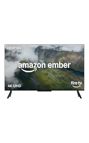 Amazon Fire TV 55" série 4 (modèle le plus récent), téléviseur intelligent 4K Ultra HD avec Alexa Remote, HDR10+, processeur rapide, Dolby Aud...