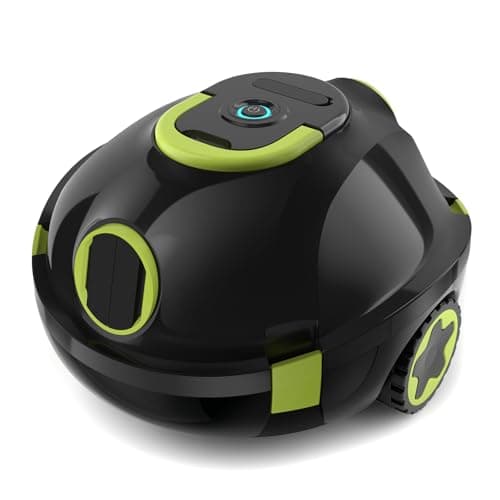 Robotic Pool Cleaner, Cordless Pool Vacuum for Above Ground & Inground Flat Pools with Dual Motors, 150 Min Runtime, Auto-Parking, Powerful Pool...