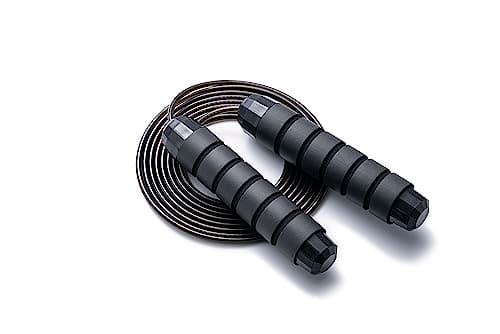 BOOMIBOO Jump Rope, Adjustable Jump Ropes,Skipping Rope Tangle-Free Rapid Speed with Ball Bearings for Women Men Kids,Exercise & Slim Body Jumprope...