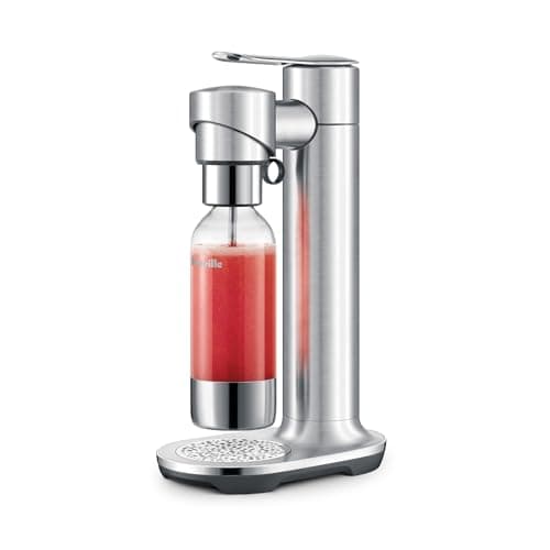 Machine à eau pétillante Breville InFizz Fusion, acier inoxydable brossé
