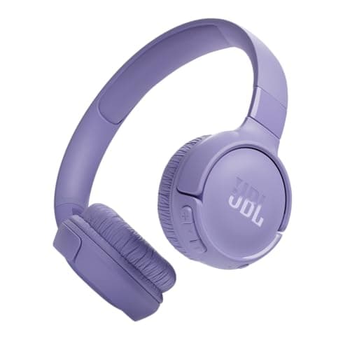 JBL Tune 520BT - Wireless On-Ear Headphones, Up to 57H Battery Life and Speed Charge, Lightweight, Comfortable and Foldable Design, Hands-Free...