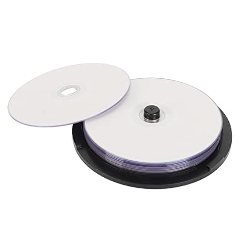 Disque multimédia enregistrable DVD R 4,7 Go 16X, disque vierge DVD R 4,7 Go 16X support enregistrable PC haute vitesse pour musique, vidéo, photos (10 pièces)