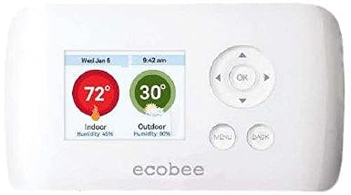 ecobee Smart Si Thermostat 2 Heat-2 Cool avec écran couleur non tactile