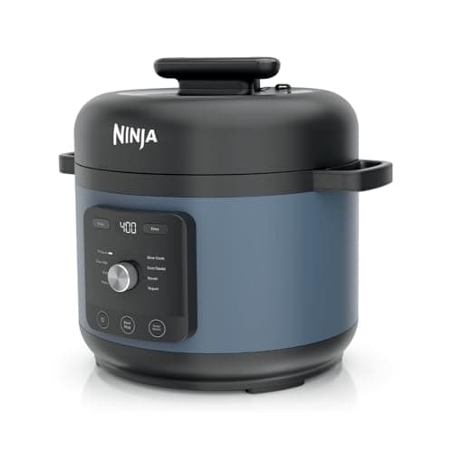 Autocuiseur Ninja HyperHeat 6,5 Qt 9-en-1 avec pot SimpliServe, élément chauffant de 1200 watts, technologie HyperHeat, capacité de taille familiale,...