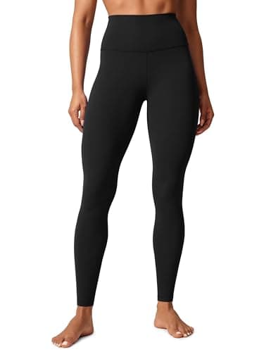 CRZ YOGA Butterlift Legging d'entraînement taille haute pour femme 71,1 cm – Pantalon de yoga athlétique Pilates Gym Buttery Soft Noir Small
