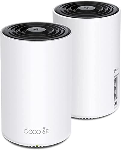 TP-Link Deco AXE5400 Tri-Band WiFi 6E Mesh System (Deco XE75) - Covers up to 5,500 Sq.Ft, Replaces WiFi Router and Extender, AI-Driven Mesh, New...