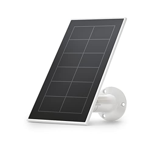 Chargeur de panneau solaire Arlo (2021) - Accessoire certifié pour caméras Pro 5S 2K, 4, 3, Floodlight, Ultra 2 et Ultra - Résistant aux intempéries, facile...
