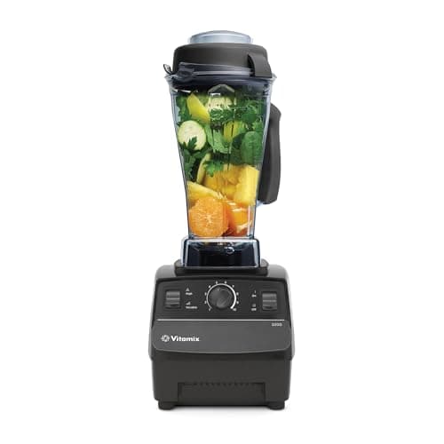 Vitamix 001372 Récipient mélangeur de qualité professionnelle, autonettoyant 64 oz, noir